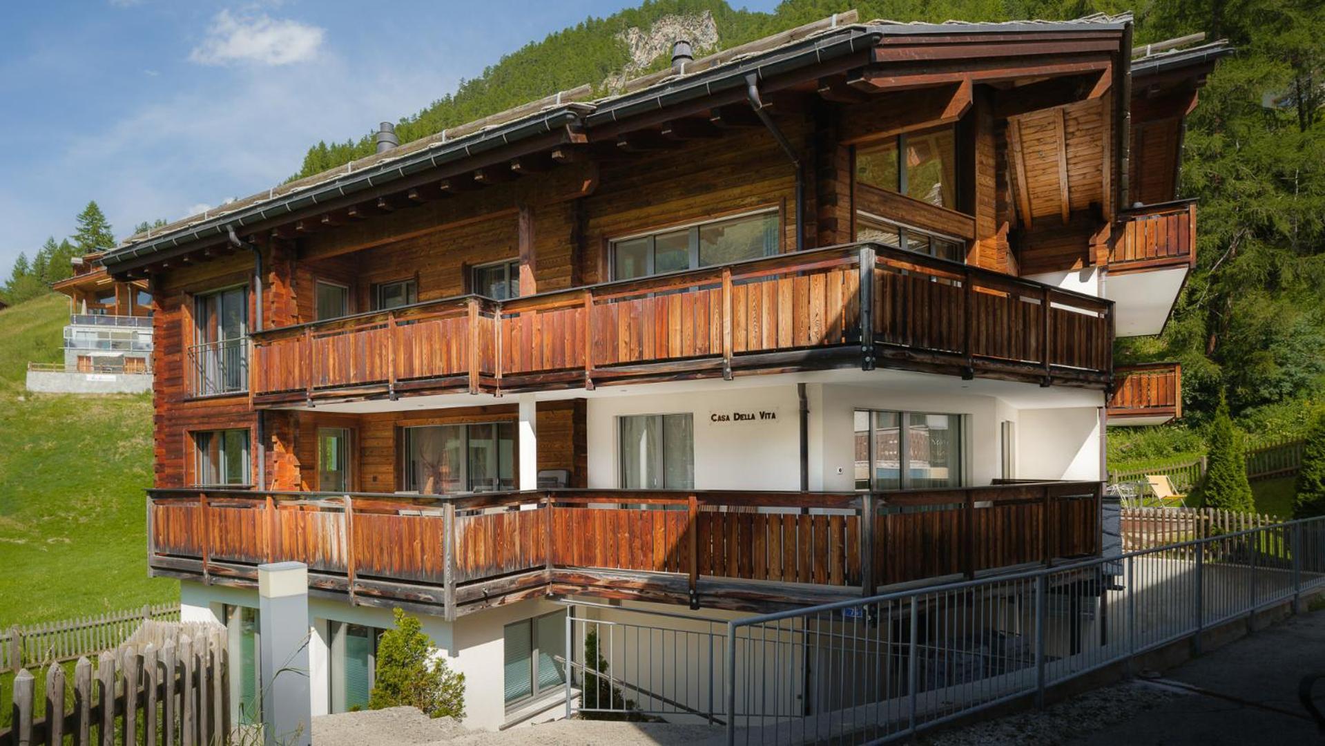 Casa Della Vita By Zermatt Premium Apartments Εξωτερικό φωτογραφία